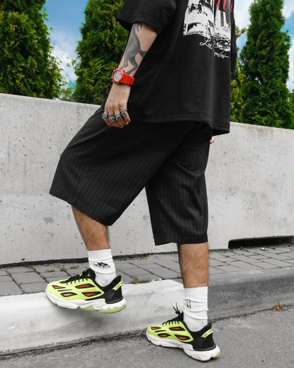 Шорты Issaya Loose Dress Code серые