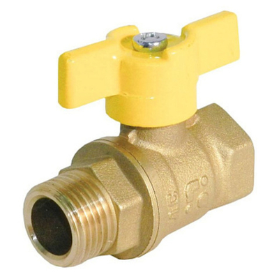 Кран шаровой газовый БАЗ 11б27п ШГ бабочка 15 (А11/1)