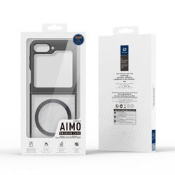 Чехол с MagSafe от Dux Ducis для Samsung Flip6, Flip7 FE (W25), серия Aimo Mag Series Case
