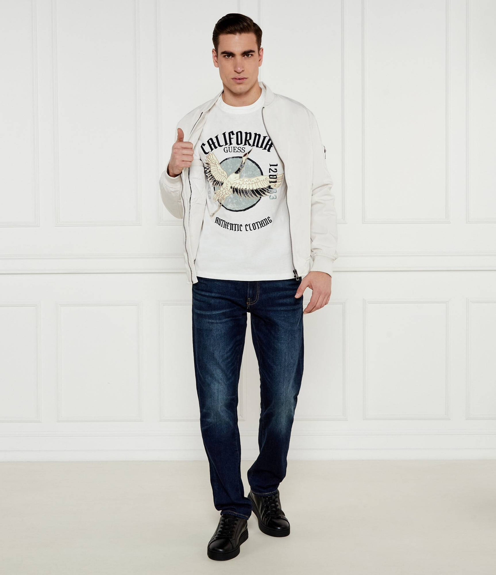 Футболка HERON GUESS - белый(M5RI19 K8FQ4)