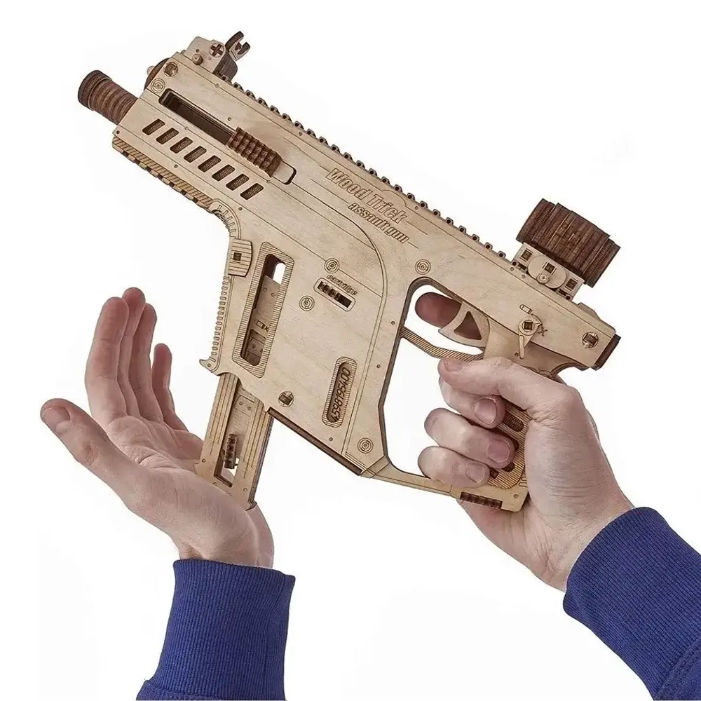 Деревянный конструктор Штурмовая винтовка (Wood Trick)