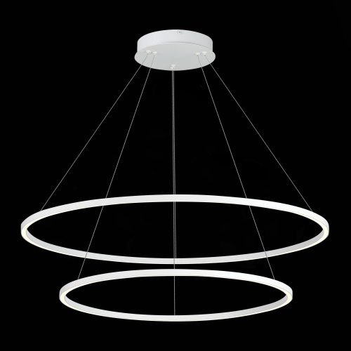 ST605.503.91 Cветильник подвесной SMART ST-Luce Белый/Белый LED 1*91W 2800-6500K AURA