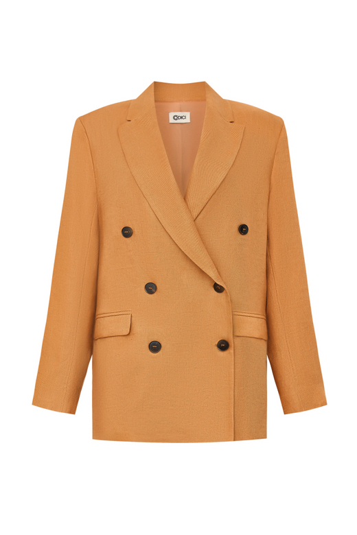 Льняной жакет