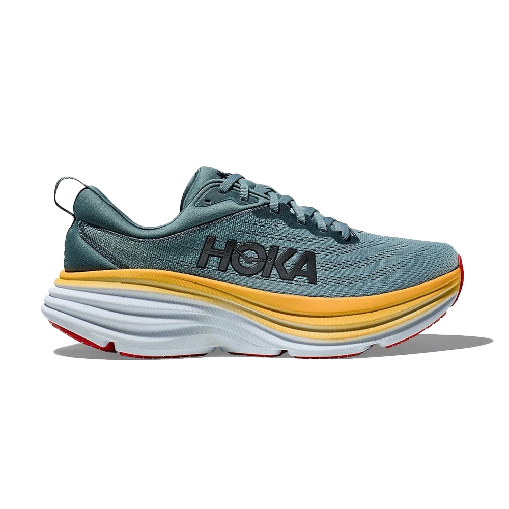 Кроссовки мужские HOKA M BONDI 8 X-WIDE Goblin Blue / Mountain Spring