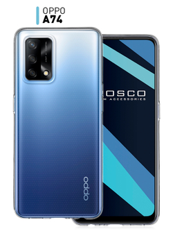 Чехол ROSCO для OPPO A74 4G оптом (арт. OPPO-A74-TPU-TRANSPARENT)