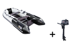 Ривьера 3200 СК серый-черный + PARSUN T 5.0 BMS (комплект лодка + мотор)