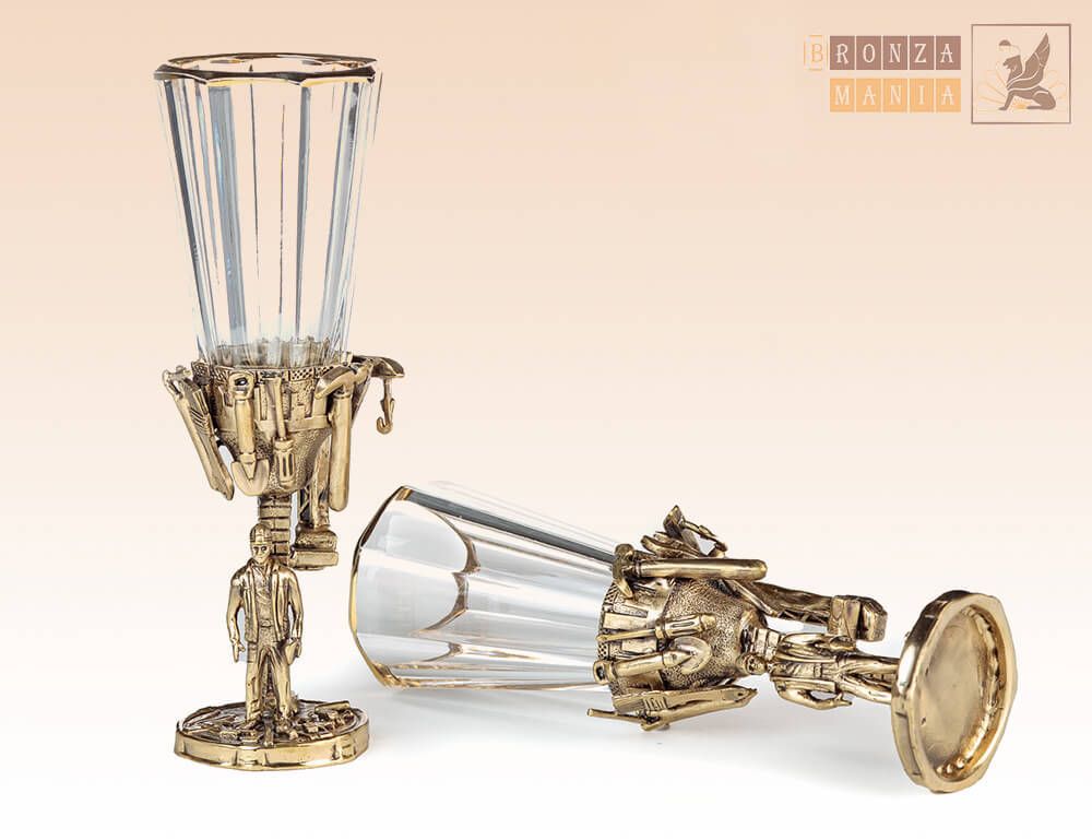 рюмка Строители - Инструменты