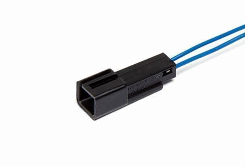 Разъем 12047663 (2pin) 2 контакта датчика парковки, жгута подсветки номера для Lada (ВАЗ).