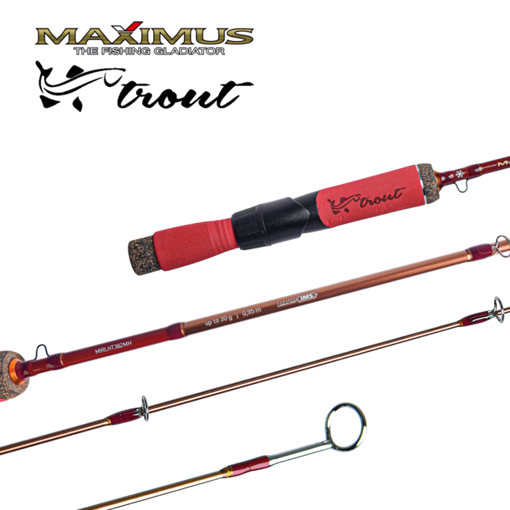 Зимняя удочка Maximus LONG HAND 382M TROUT 0,95м до 30гр