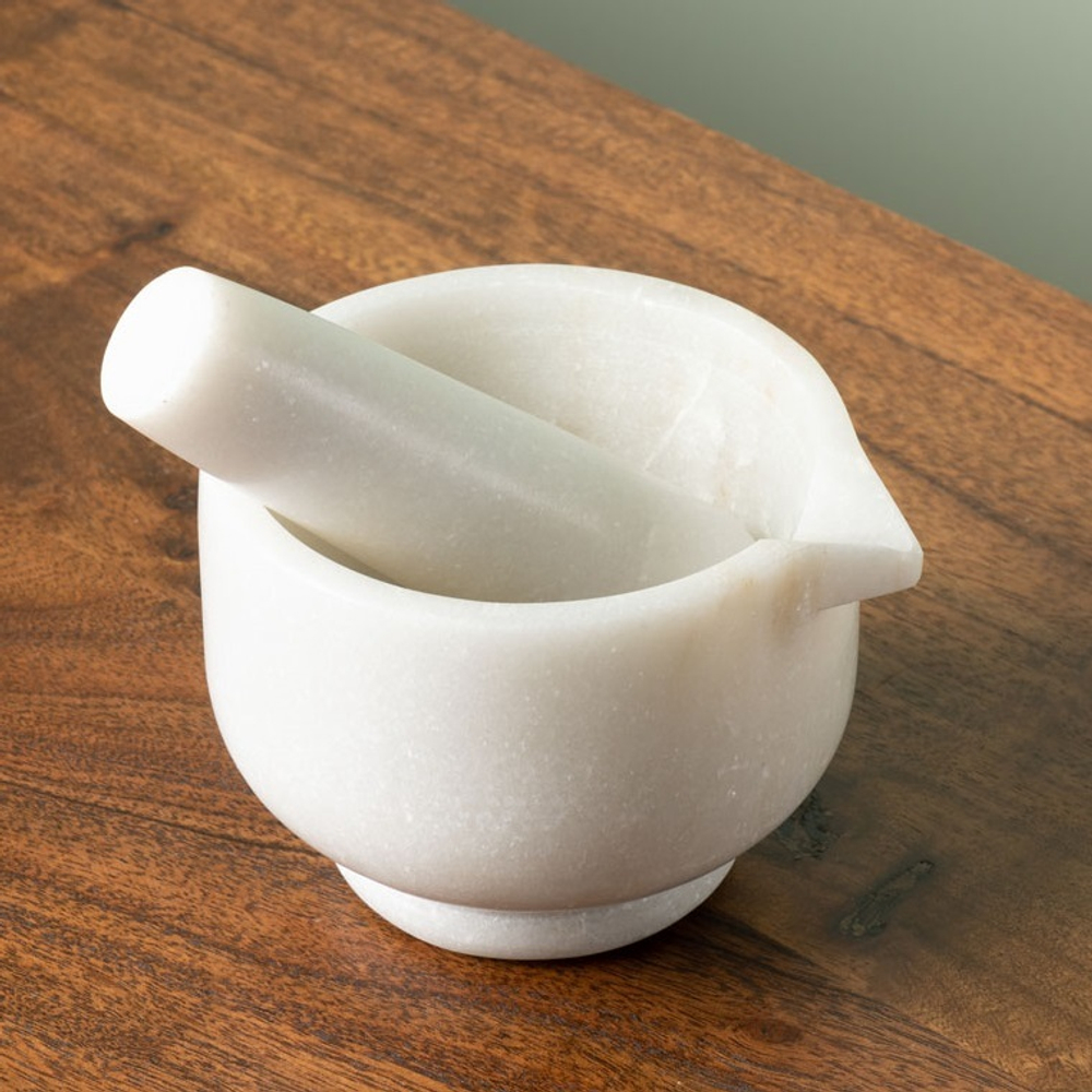 Ступка мраморная 12 см 33854