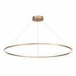 ST605.203.57 Cветильник подвесной SMART ST-Luce Золотистый/Белый LED 1*57W 2800-6500K