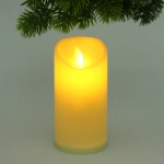 Сувенир с подсветкой «Свеча - Изыск» 7,5*15 см (работает от батареек 3 ААА)