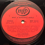 Louis Armstrong - What A Wonderful World (Англия 1974г.)