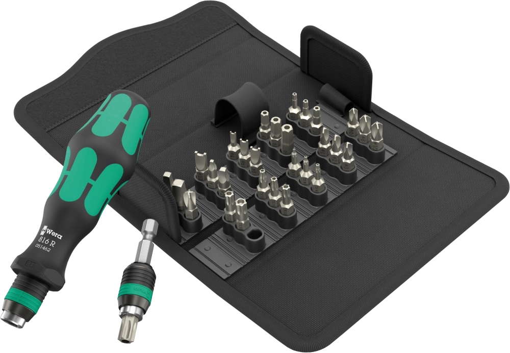 Набор отвёрток Kraftform Kompakt 71 Security WERA 05057114001