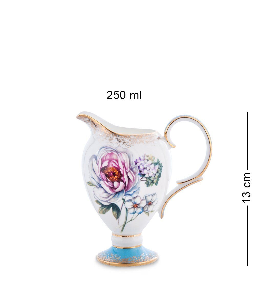 Pavone JK-131 Чайный сервиз 15 пр. на 6 перс. «Цветок Неаполя» (Fiore Napoli  )