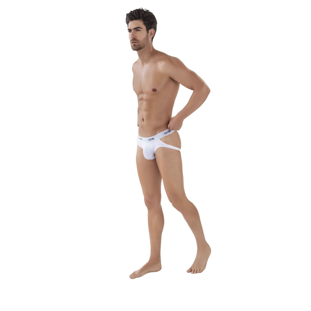 Белые мужские трусы-джоки Venture Jockstrap (Размер: M) (Цвет: белый)