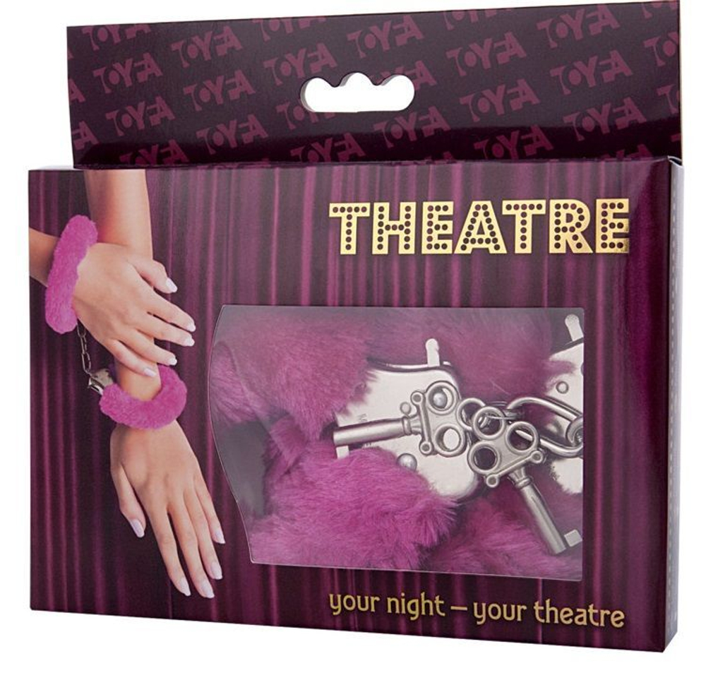 Розовые наручники (Цвет: розовый)