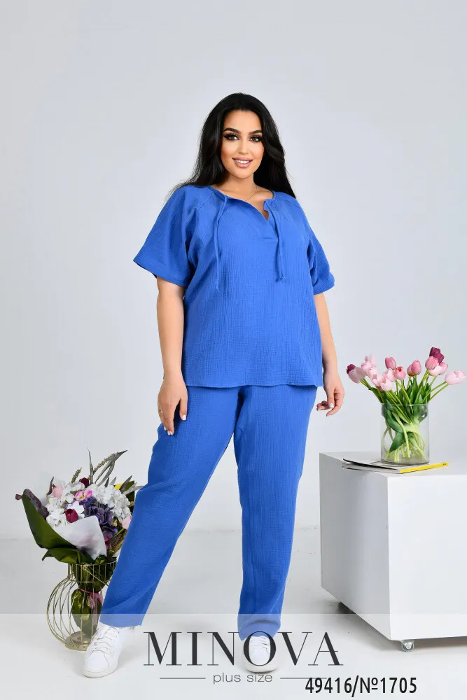 Костюм 1705-джинс Minova
