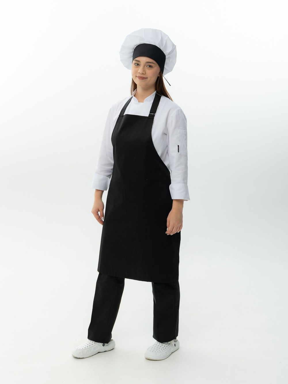 Фартук с грудкой "КУХНЯ"