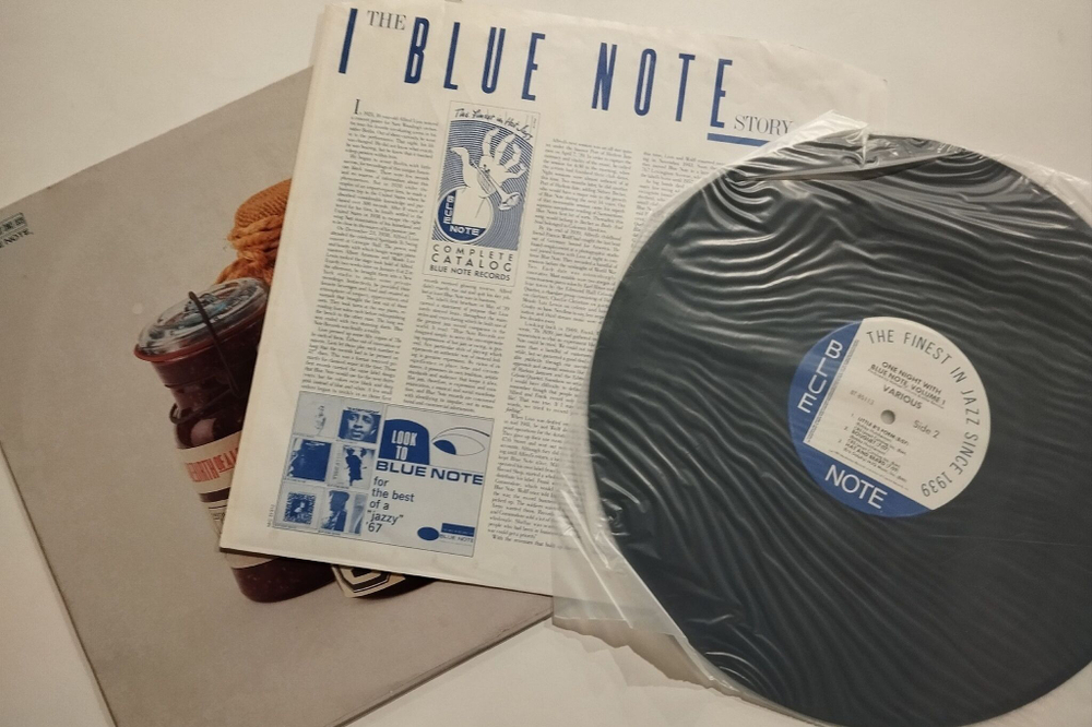 Винтажная виниловая пластинка LP One Night With Blue Note, Volume 1 (USA 1985) Blue Note