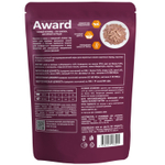 Влажный корм AWARD Indoor big cats для взрослых домашних кошек крупных пород кусочки в соусе с говядиной 85г