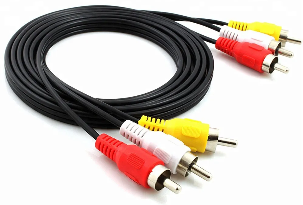 шнур Exployd EX-K-1402 3RCA-3RCA 2.0м