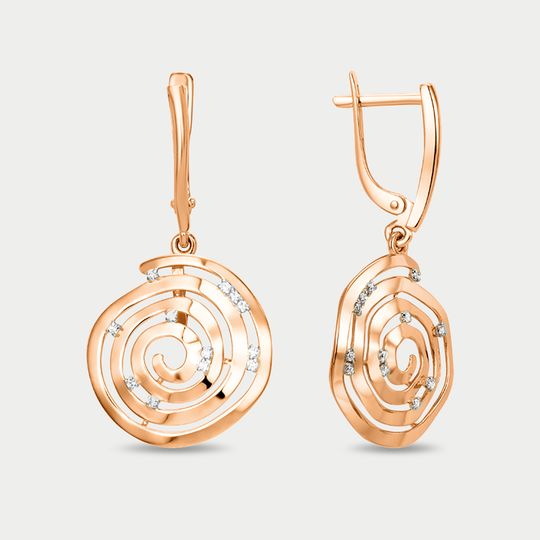 Серьги золотые