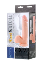 Ротатор TOYFA RealStick Elite Brandon, SoftSkin, телесный, 17 см