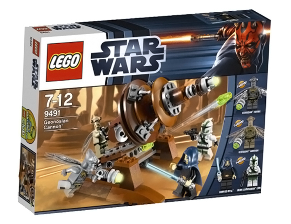 LEGO Star Wars: Джеонозианская пушка 9491 — Geonosian Cannon — Лего Звездные войны Стар Ворз