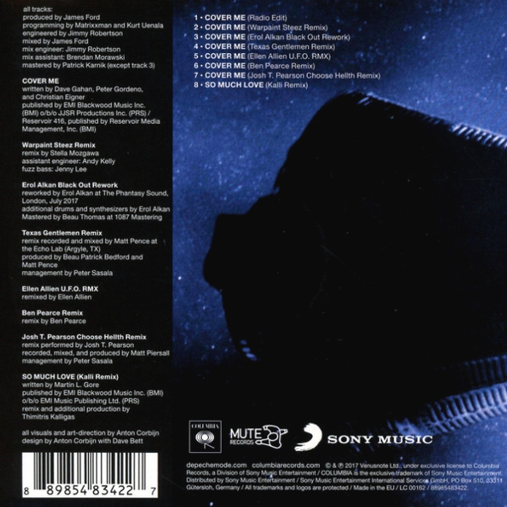 Depeche Mode / Cover Me - Remixes (CD Single)