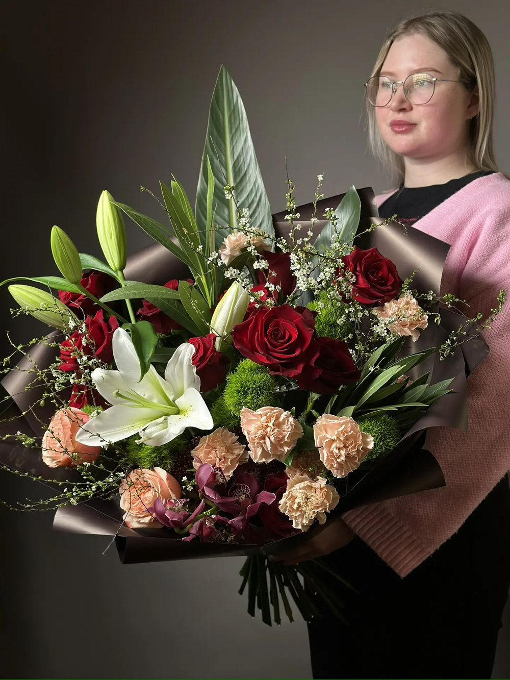 Авторский букет «Лунная соната»