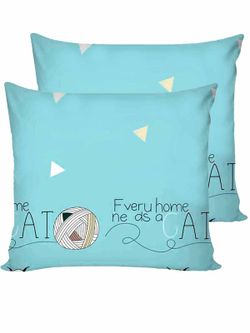 Наволочка комплект 2шт Полисатин Simple House "Кити" 70x70 см