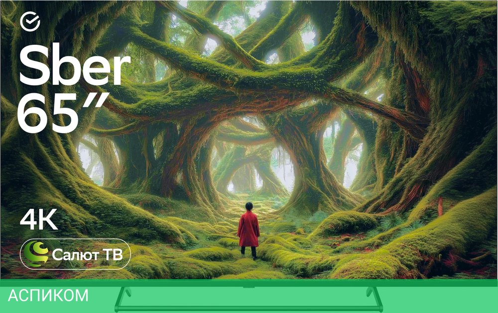 Телевизор LED Sber 65" SDX-65U4125