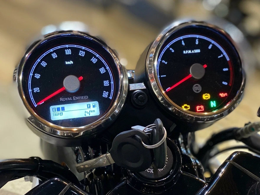 Royal Enfield Continental GT 650 Slipstream Blue (Black Alloy)
