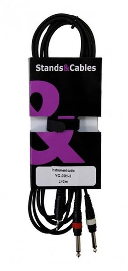 Инструментальный кабель 3м STANDS & CABLES YC-001-3