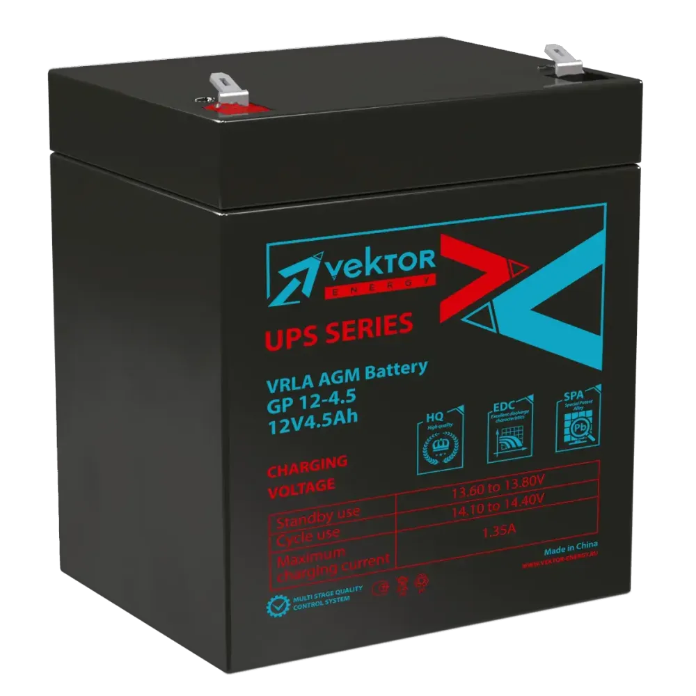 Аккумулятор VEKTOR ENERGY GP 12-4,5