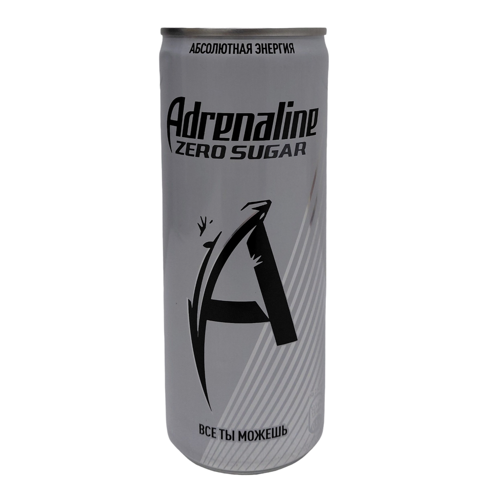 Энергетический напиток "Адреналин" 0,25л*12 без сахара