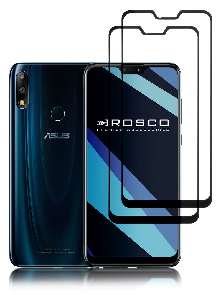 Защитное стекло ROSCO для ASUS ZenFone Max Pro M2 (ZB631KL) оптом (арт. AS-ZFMPM2-FSP-GLASS-BLACK)