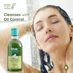 Гель для душа Truebeet Basil Avocado Body Wash для очищения кожи с контролем жирности, содержащий экстракты базилика, авокадо и левоменола (350 мл)