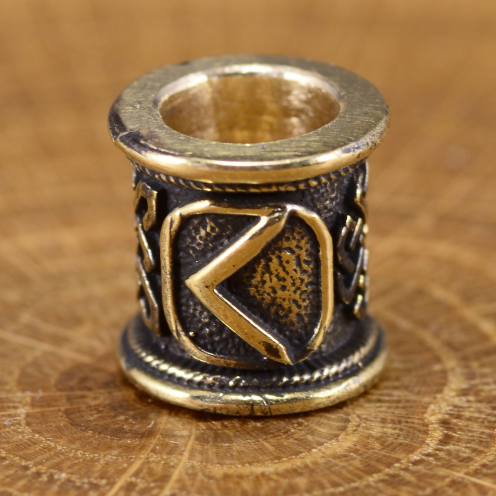 Бусины «РУНЫ» малые из латуни В АССОРТИМЕНТЕ