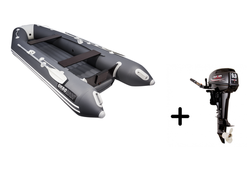 Аква 3600 НДНД + PARSUN T 9.9 (15) BMS (комплект лодка + мотор)