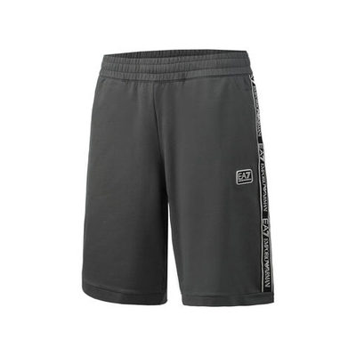 Мужские теннисные шорты EA7 Train Logo Series Tape Bermuda Coft Bermuda Shorts Men - Grey, Green