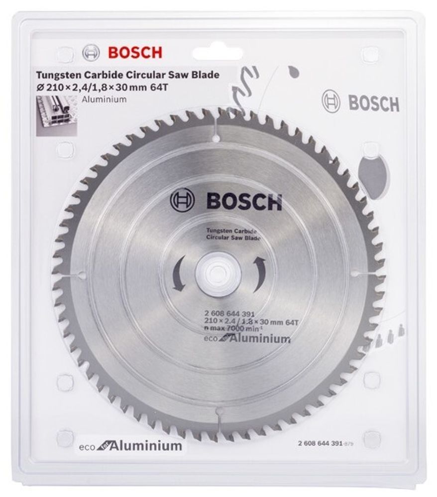 Пильный диск BOSCH 210x30x64 ECO AL