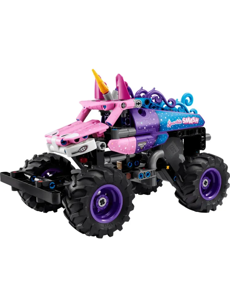 Конструктор Monster Jam 42220 Sparkle Smash с двигателем