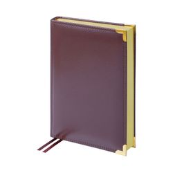 Недатированный ежедневник Delucci А5 160 листов коричневый (299154)