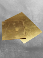 Латунь лента, листовая, без покрытия (0,2мм 170мм х 200мм) Л63М