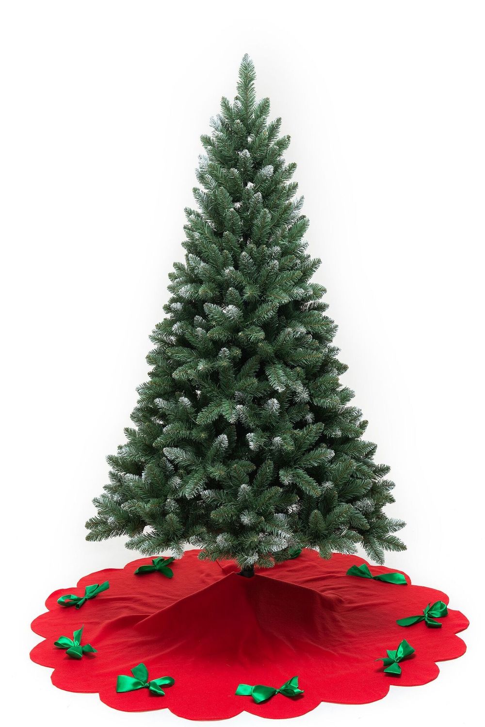 Ель заснеженная «Изящная» (пвх) высота 240 см / 2,4 м