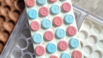 876 | Форма для шоколадных изделий (275*175мм)