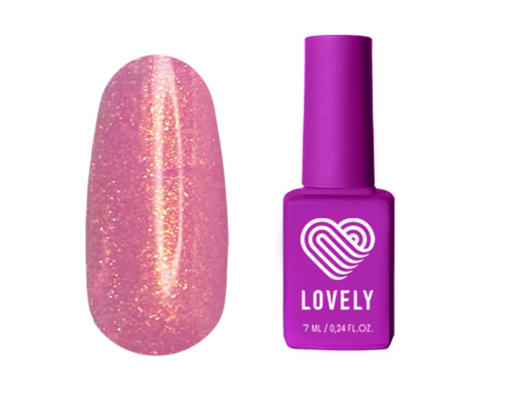 LOVELY Гель-лак Sweet Dreams SD05 (с шиммером), 7 ml
