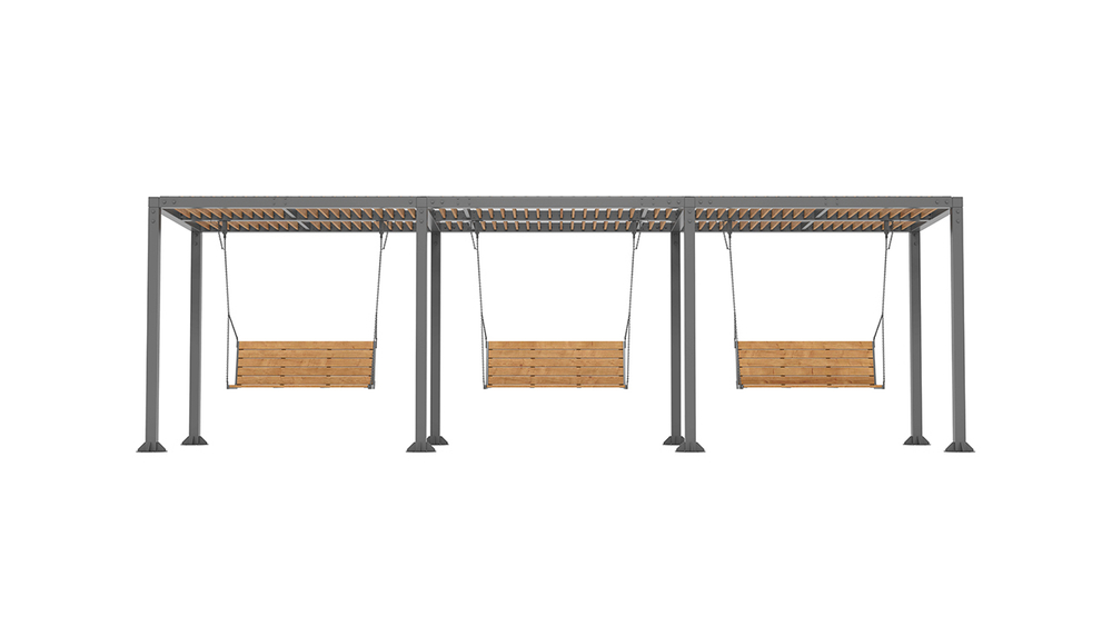 Навес с качелями SK00167